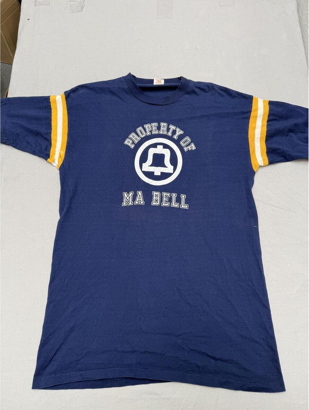 Vintage Ma Bell 1970s Jersey Collegiate Pacific Tee XL